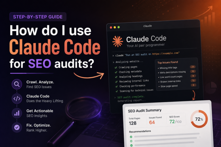 claude code for seo audits