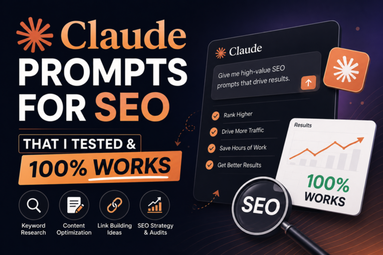 Claude Prompts For SEO
