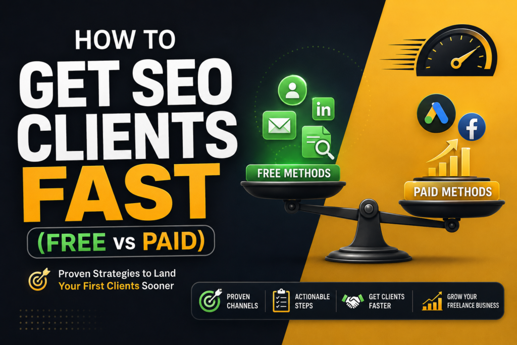 How To Get SEO Clients Fast